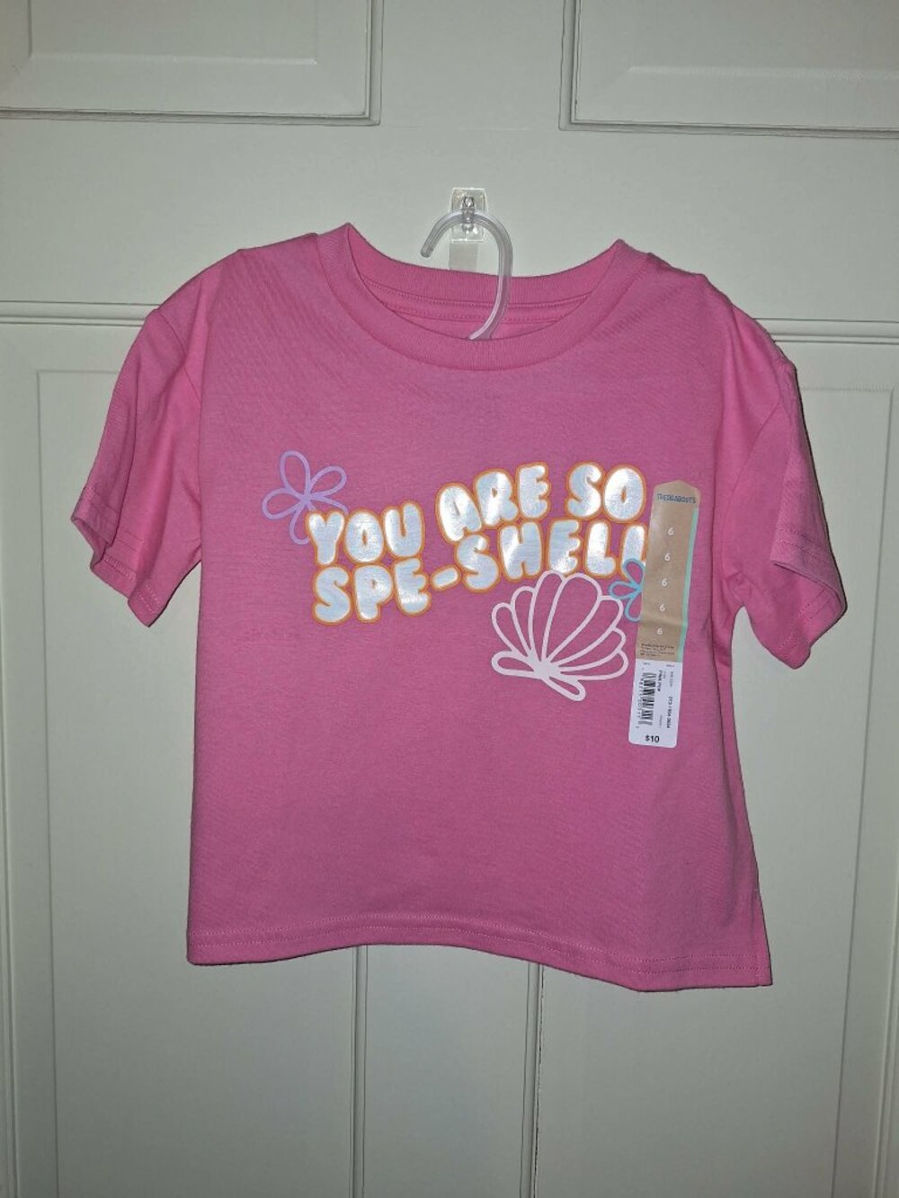 NWT Cozy Thereabouts Beachy Tee, Size Girls 6